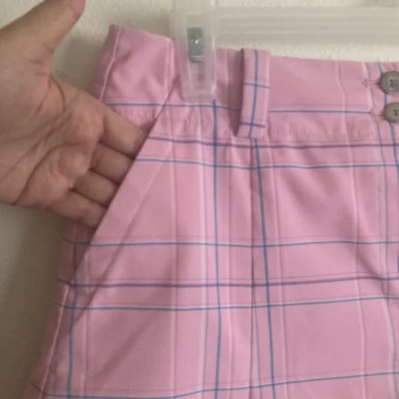 Plaid Mini Skirt with pockets - Picture 5 of 9